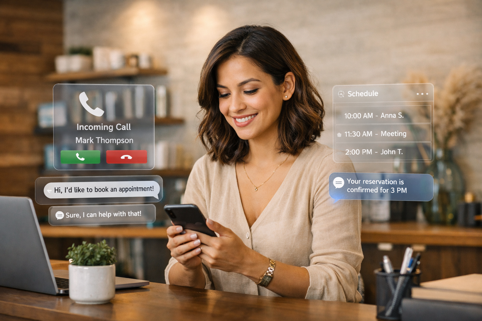 AI Receptionist for Small Business UK