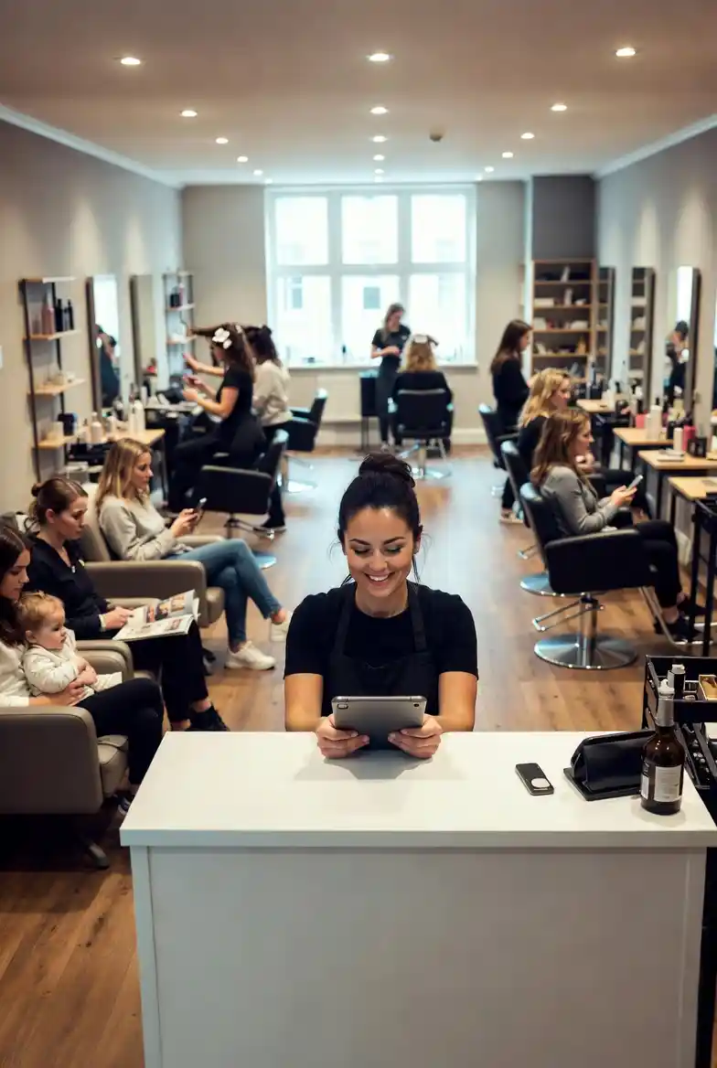 Hair and beauty salon virtual receptionist filling every chair