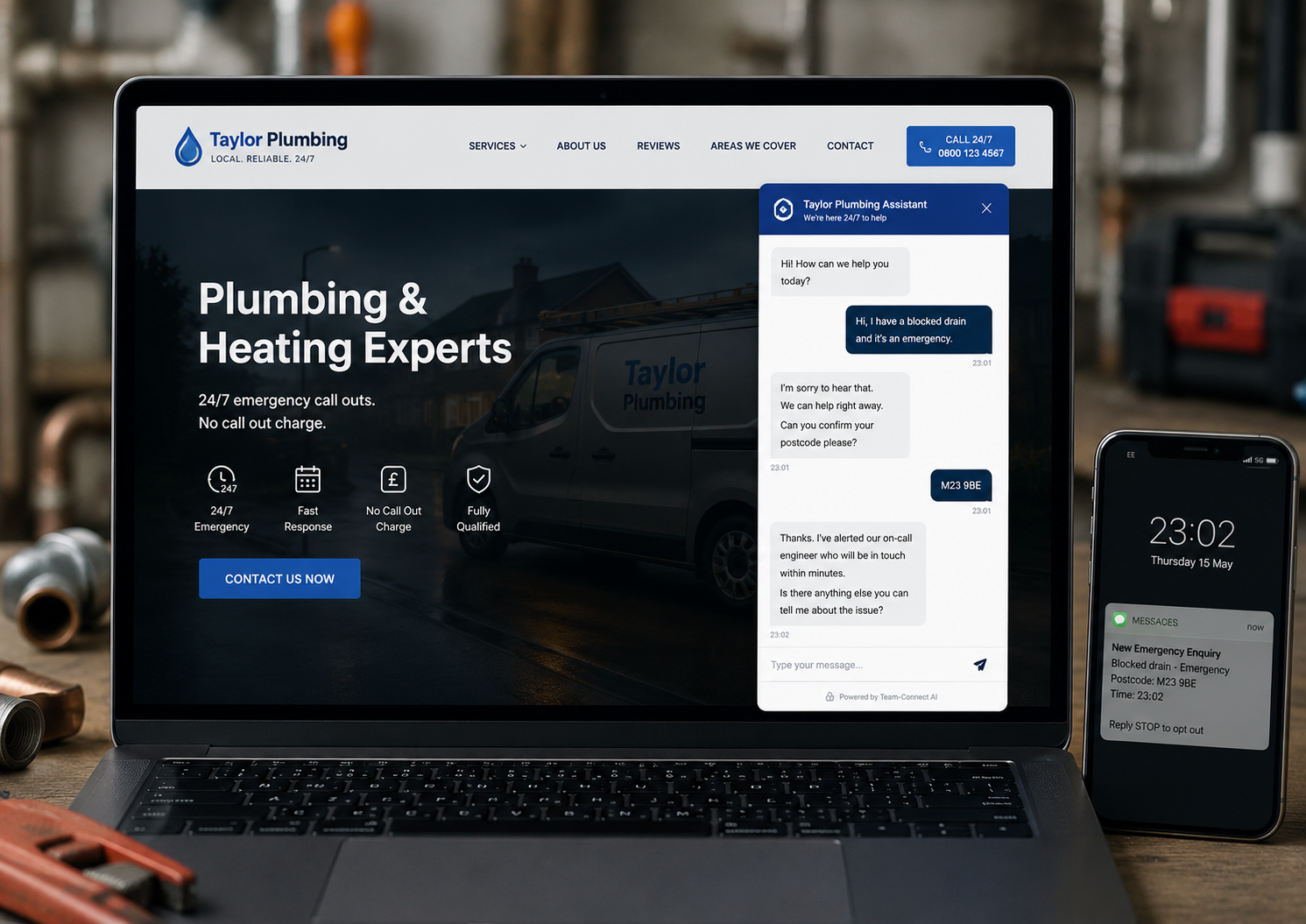 Plumbing & Heating case study