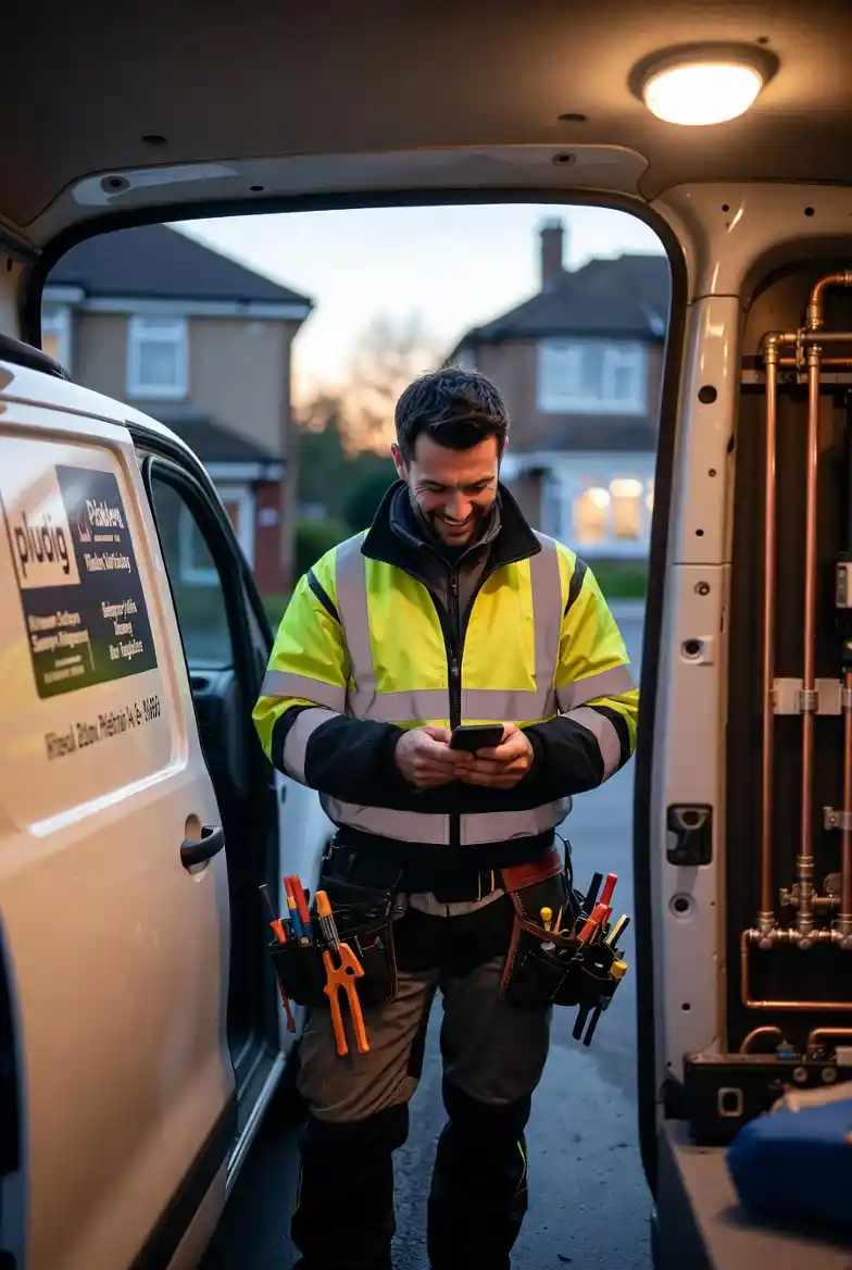 Plumbing team AI receptionist capturing emergency jobs