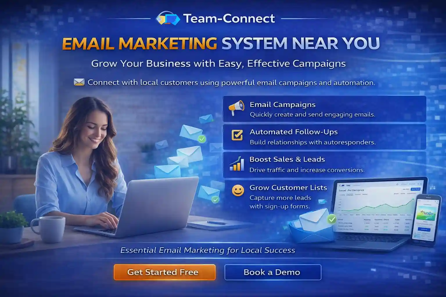 Email Marketing System in Belfast Interface