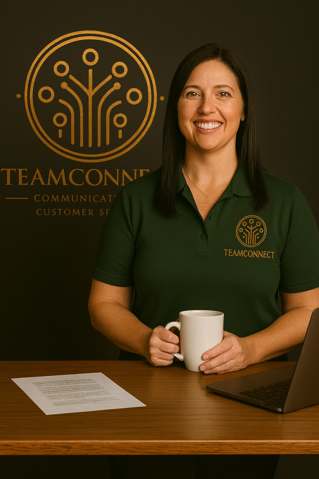 Rachel Sterling, operations manager overseeing Team-Connect business landline service delivery and efficiency